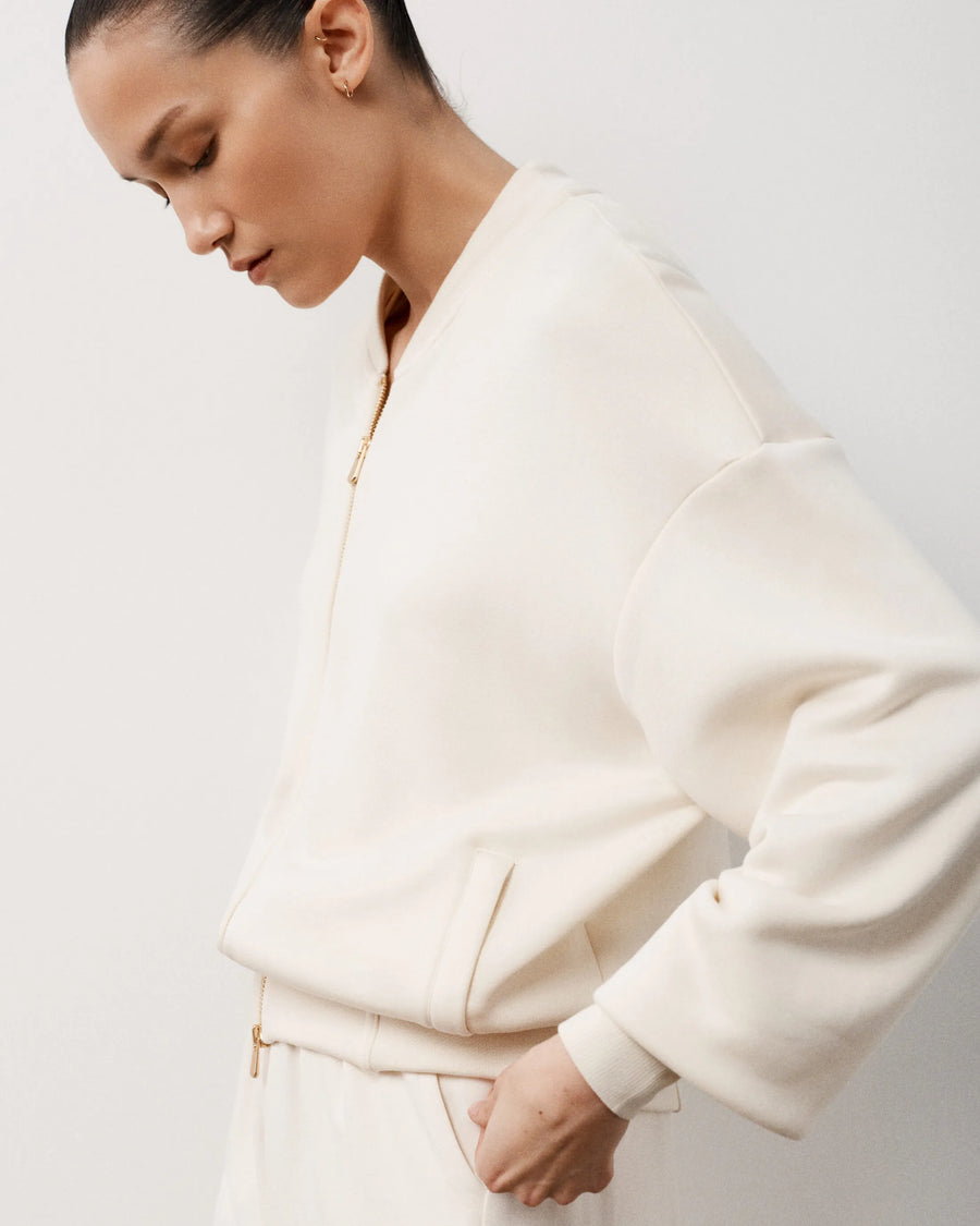 Zip Through Jacket in Lyocell