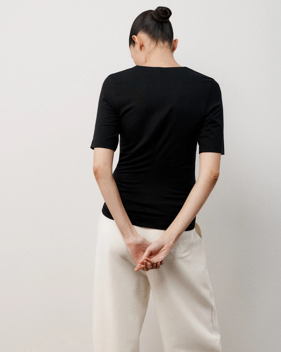 Double-Layer Top in Lyocell