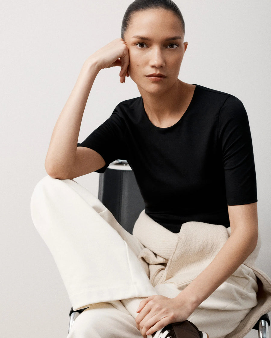 Double-Layer Top in Lyocell