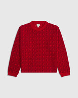 Reversible Jacquard Cashmere Sweater