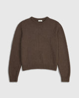 Brushed Alpaca Crew Neck Sweater