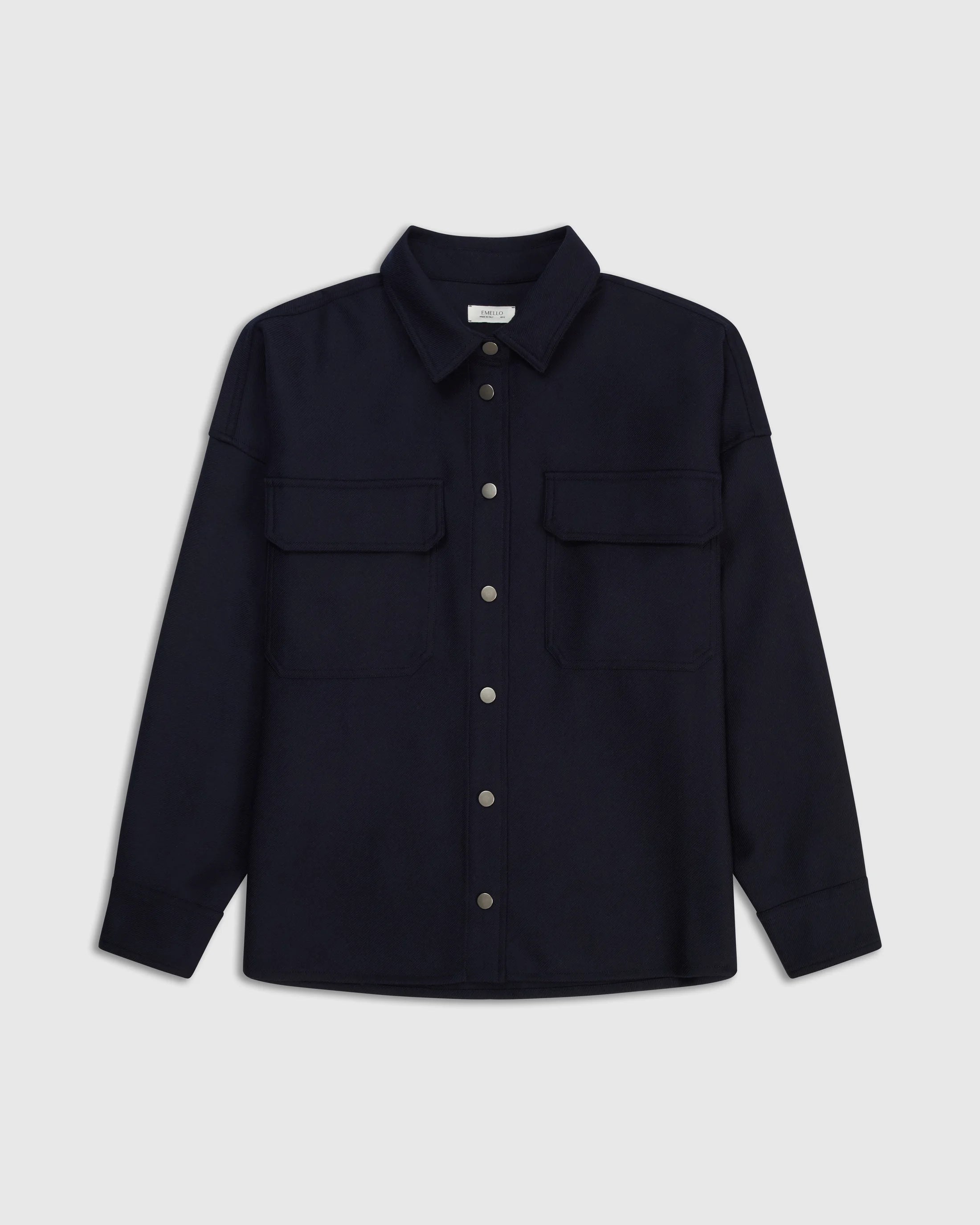 Wool Twill Overshirt