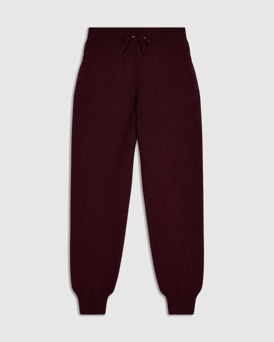 Cuffed Trouser in Merino Wool Cashmere