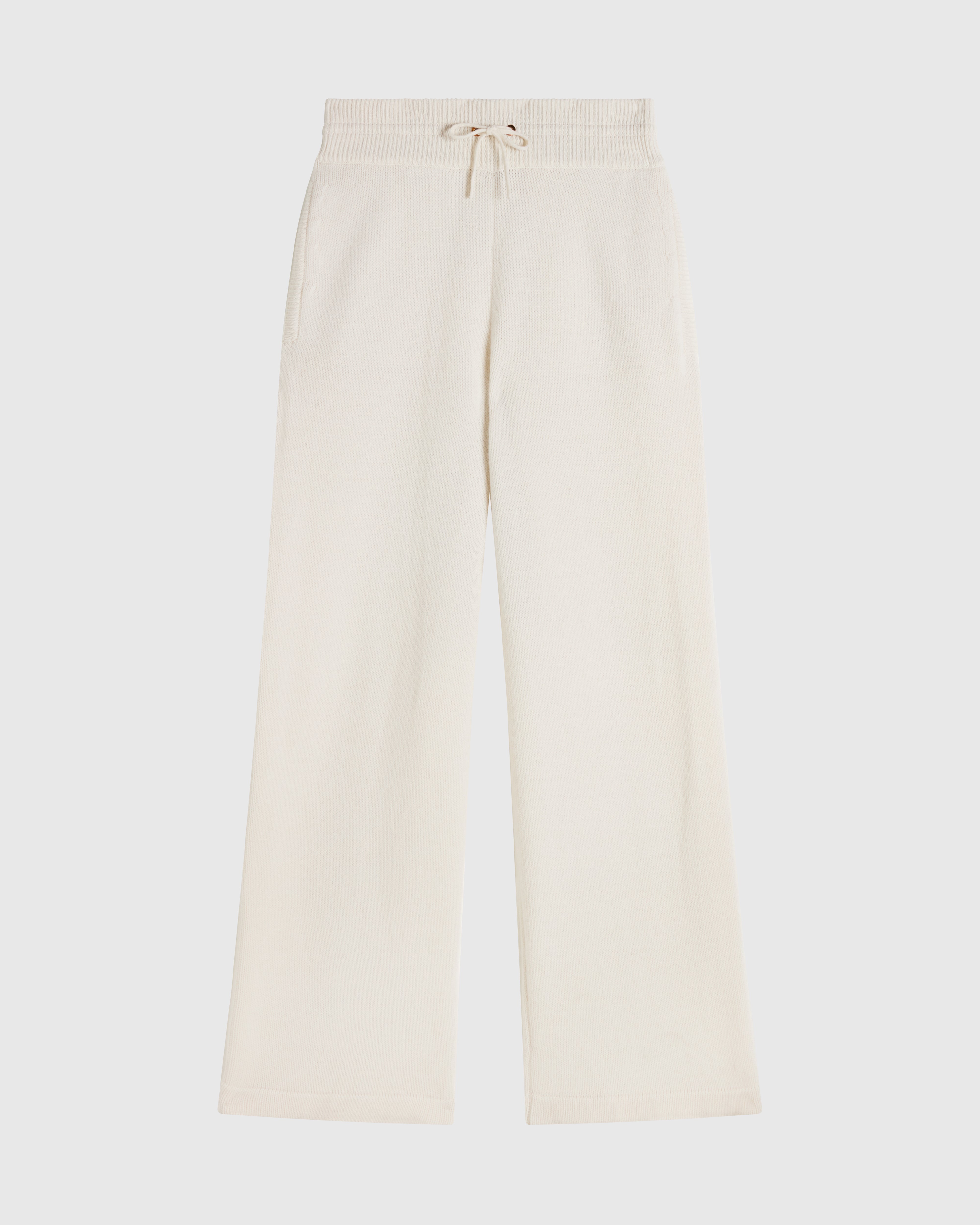 Wide Leg Trouser in Merino Wool Cashmere