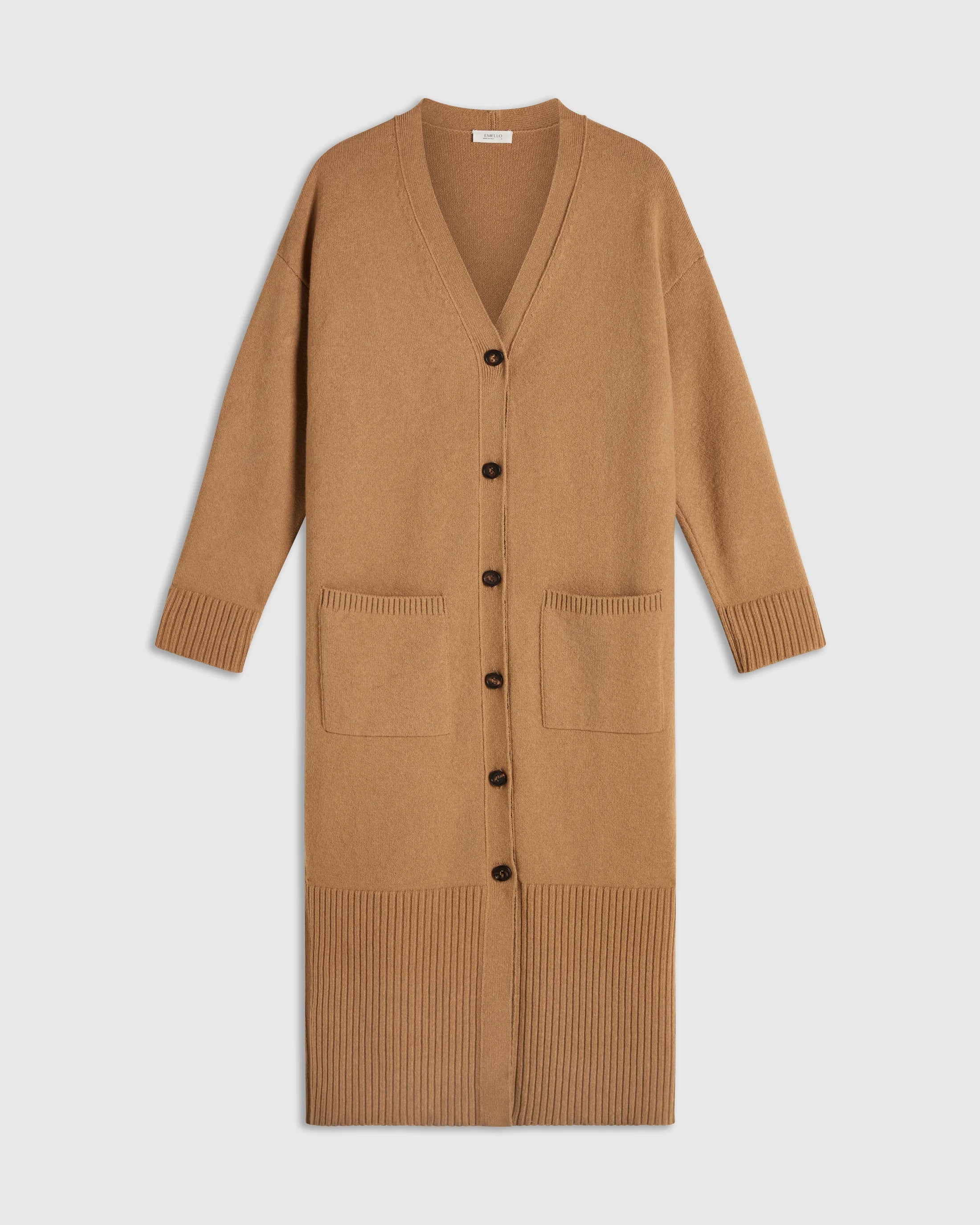 Merino Wool Maxi Cardigan