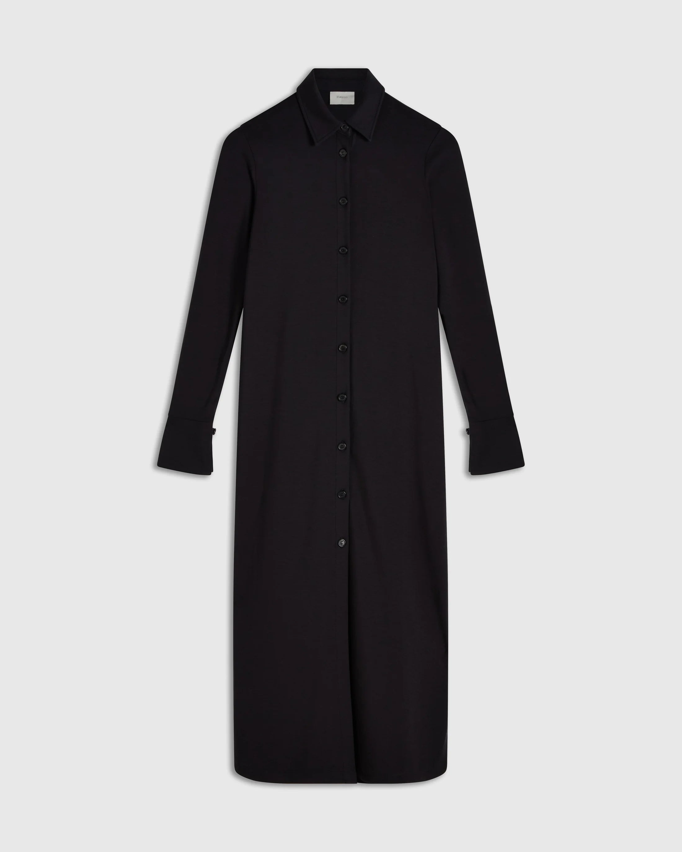 Longline Jersey Shirt Dress