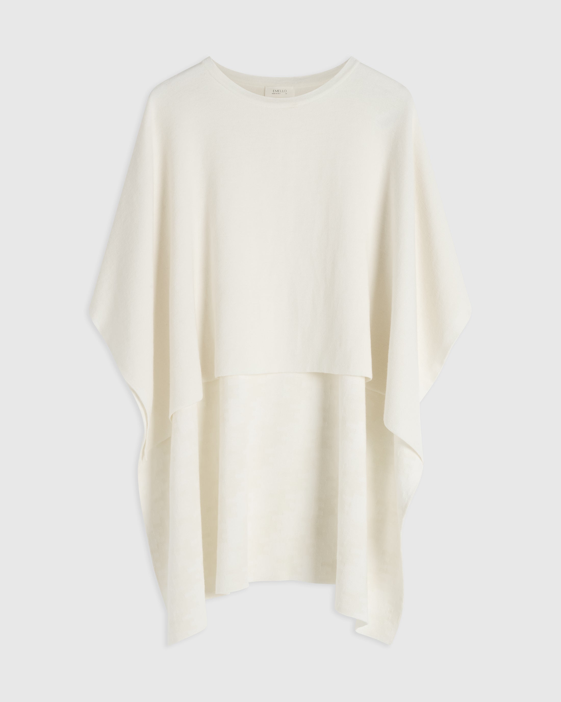 Merino Wool Jacquard Cape
