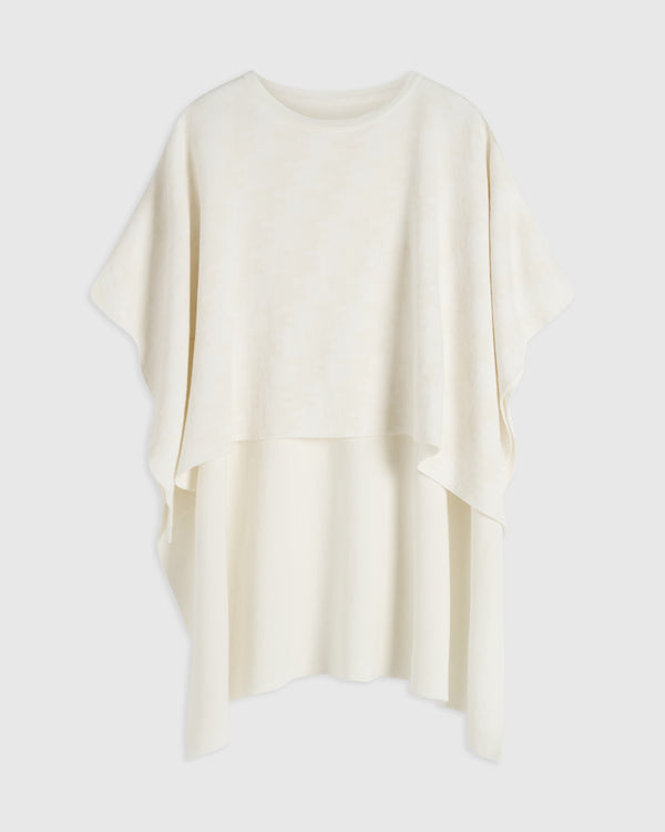Merino Wool Jacquard Cape