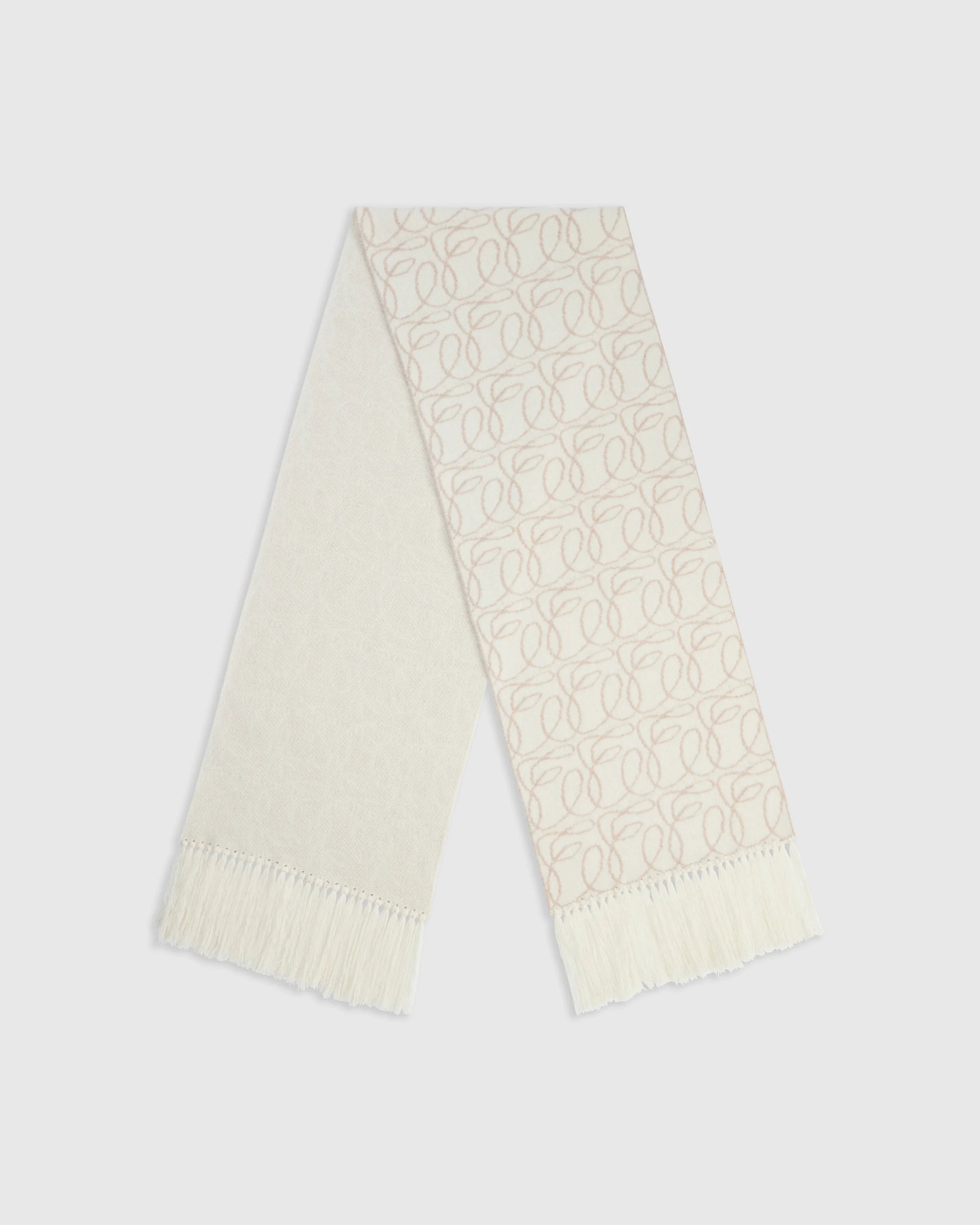 Jacquard Scarf Cashmere