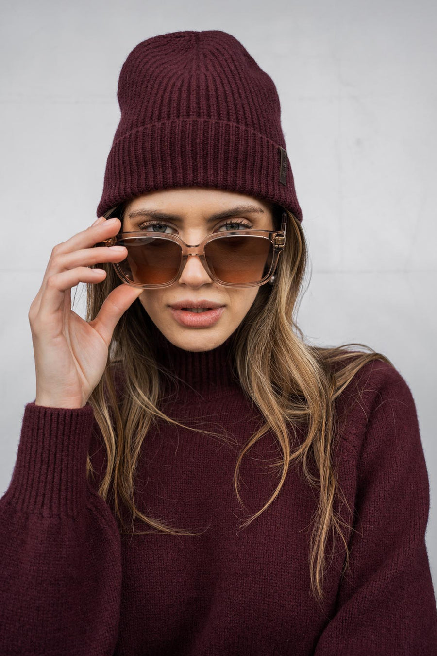 Beanie in Merino Wool Cashmere