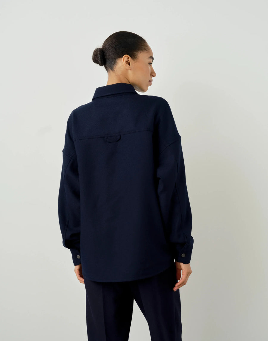 Wool Twill Overshirt