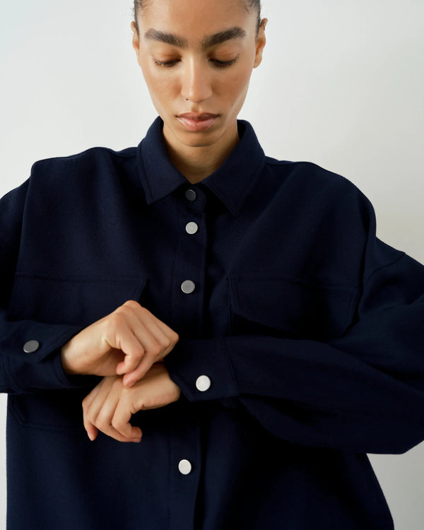 Pre-Order: Oversized Wool Overshirt