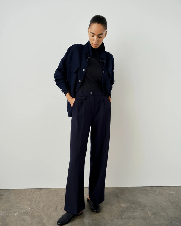 Pre-Order: Pleated Wool Trousers