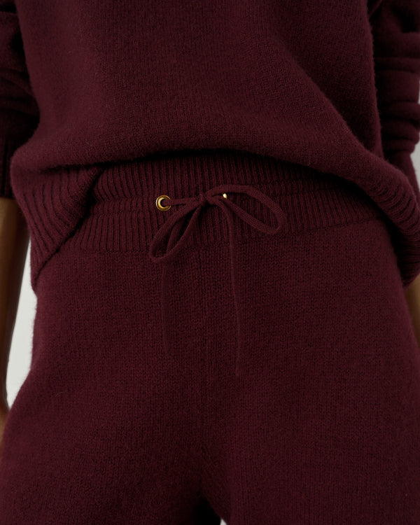 Cuffed Trouser in Merino Wool Cashmere