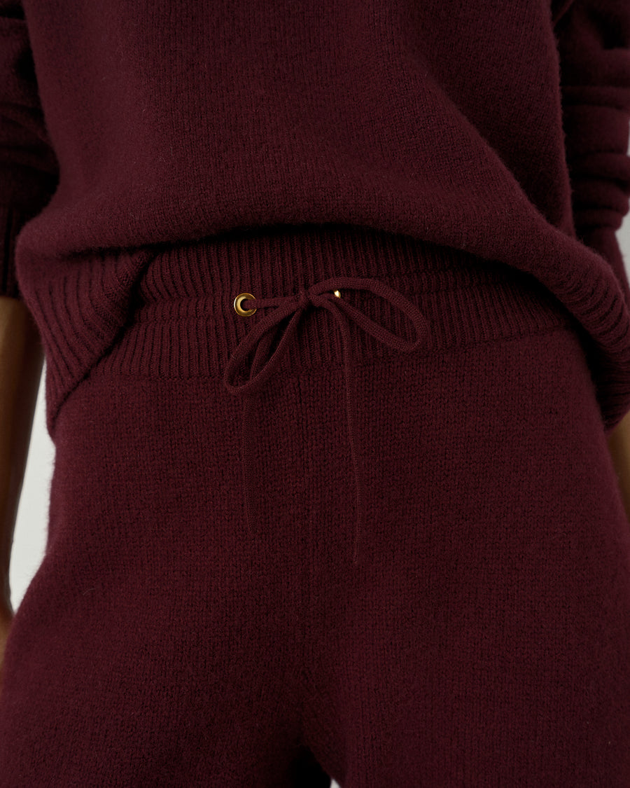 Cuffed Trouser in Merino Wool Cashmere
