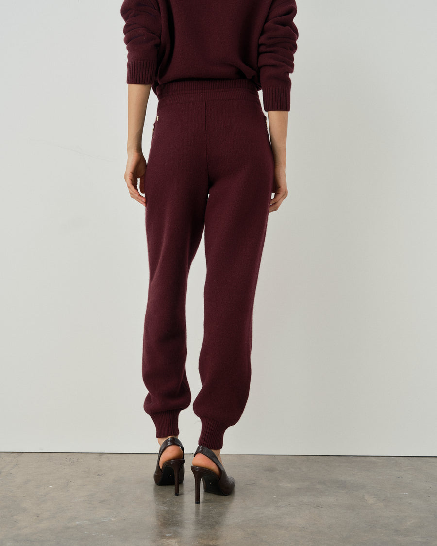 Cuffed Trouser in Merino Wool Cashmere