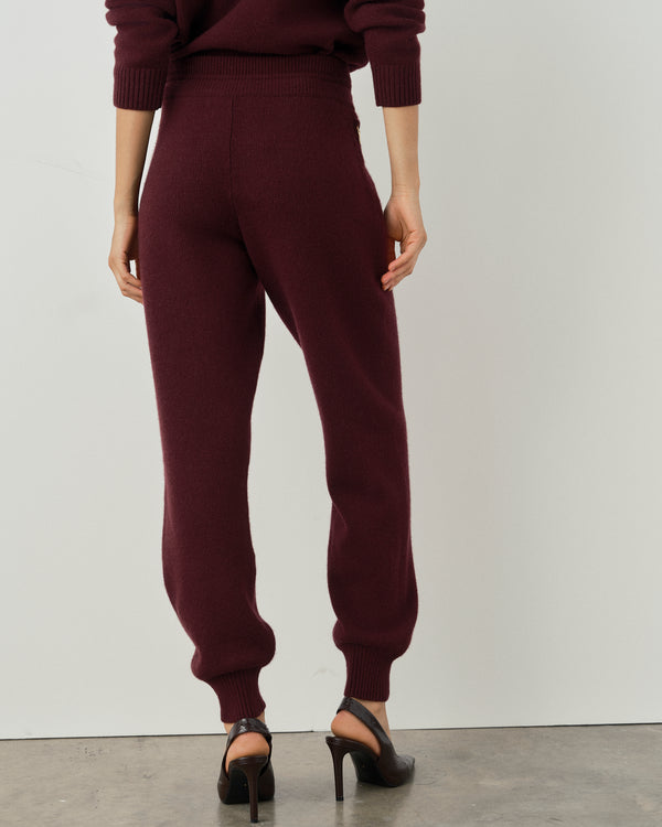 Cuffed Trouser in Merino Wool Cashmere