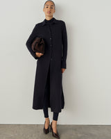 Longline Jersey Shirt Dress