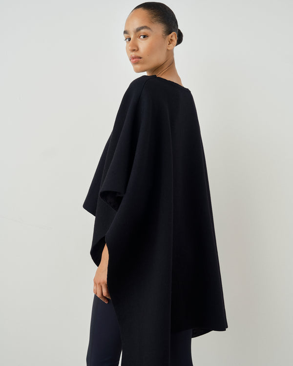 Merino Wool Jacquard Cape