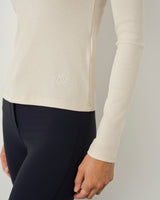 Ribbed Turtleneck Top