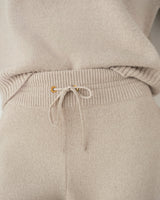 Cuffed Knit Trouser in Merino Wool Cashmere