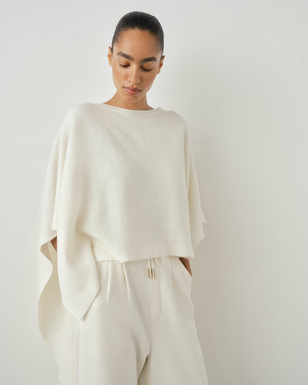Merino Wool Jacquard Cape