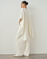 Merino Wool Jacquard Cape