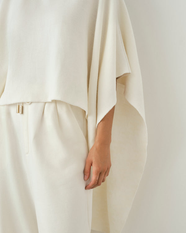 Merino Wool Jacquard Cape