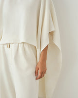 Merino Wool Jacquard Cape