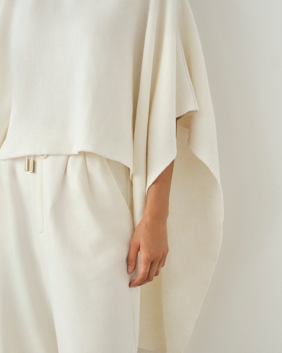 Merino Wool Jacquard Cape