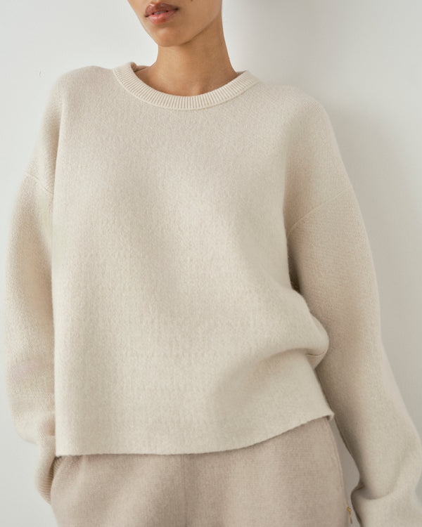 Reversible Jacquard Cashmere Sweater