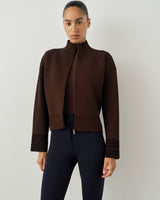 Zip Through Knit Jacket