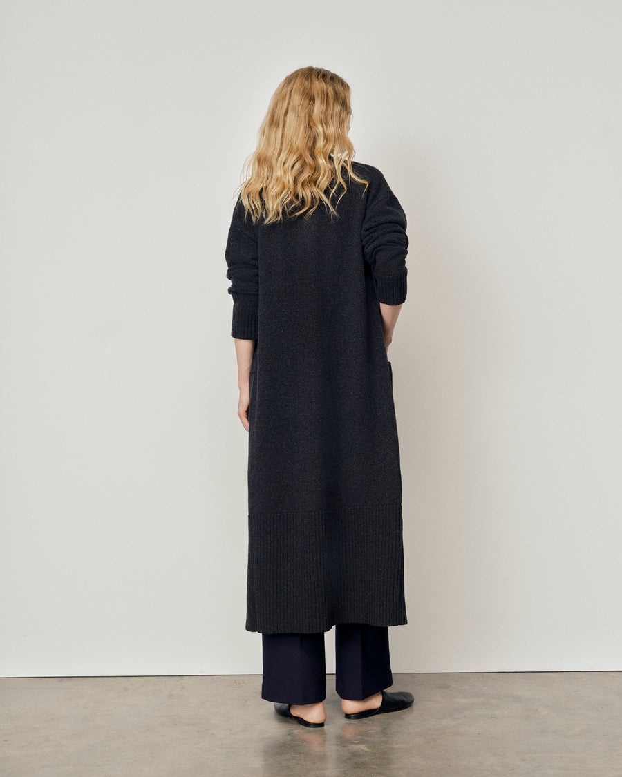 Merino Wool Maxi Cardigan