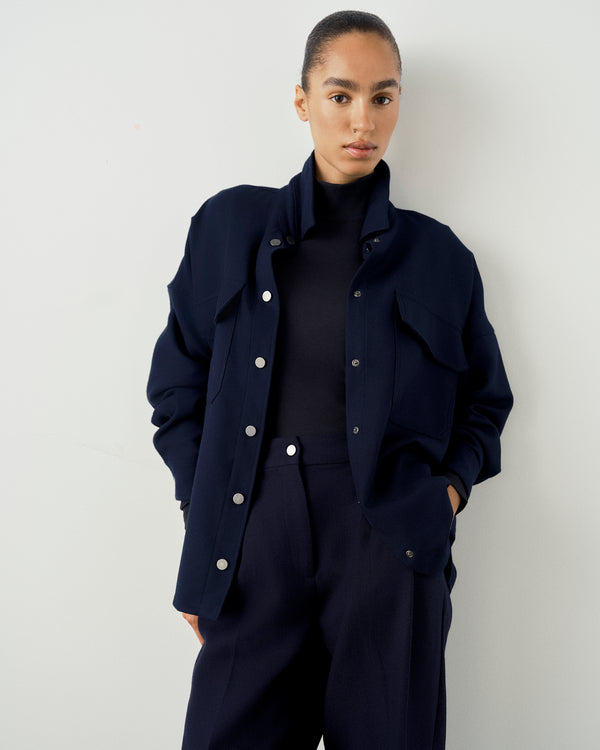 Wool Twill Overshirt