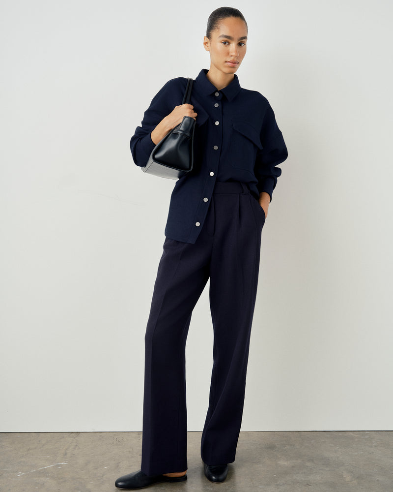 Wool Twill Overshirt