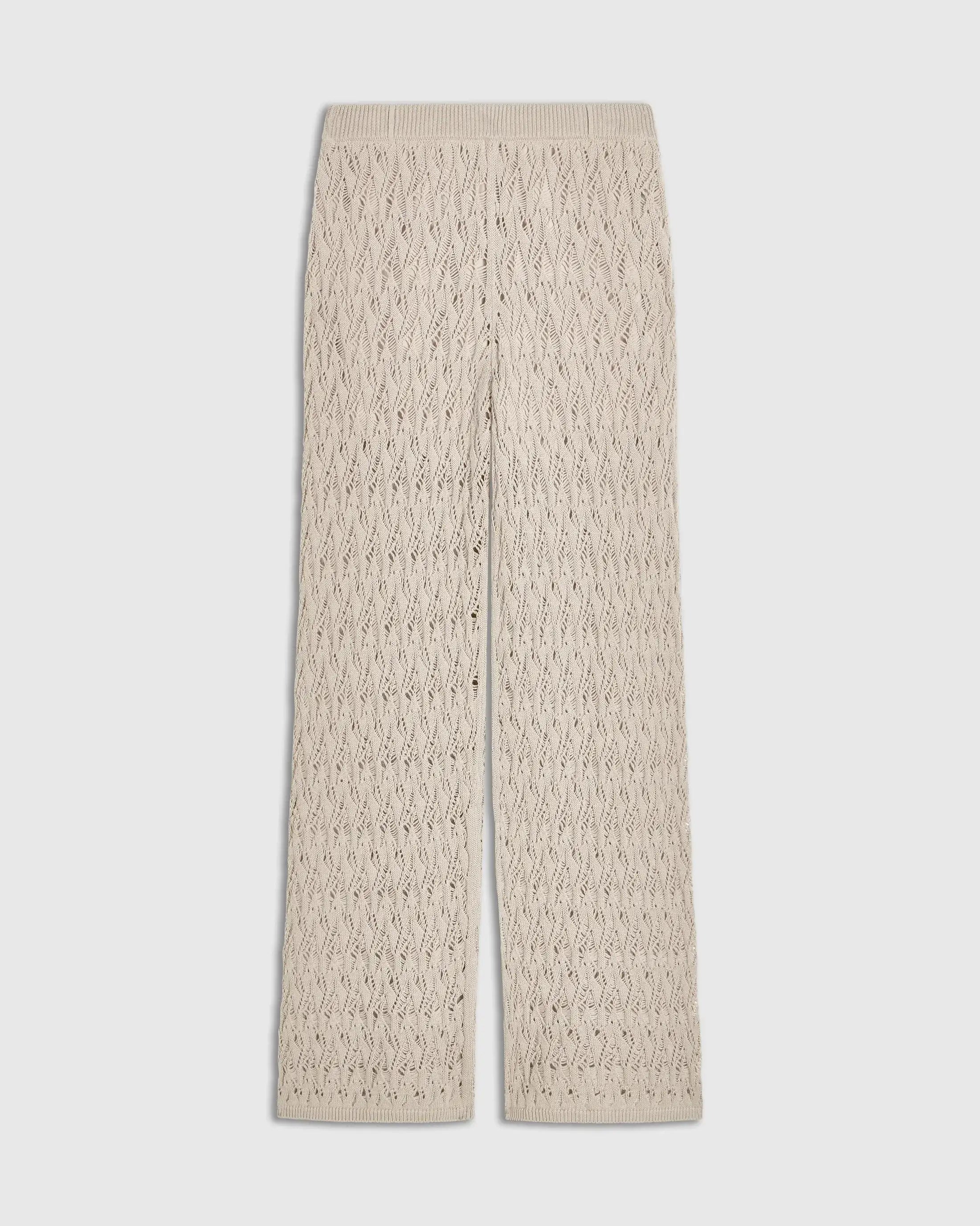 Open Knit Trousers