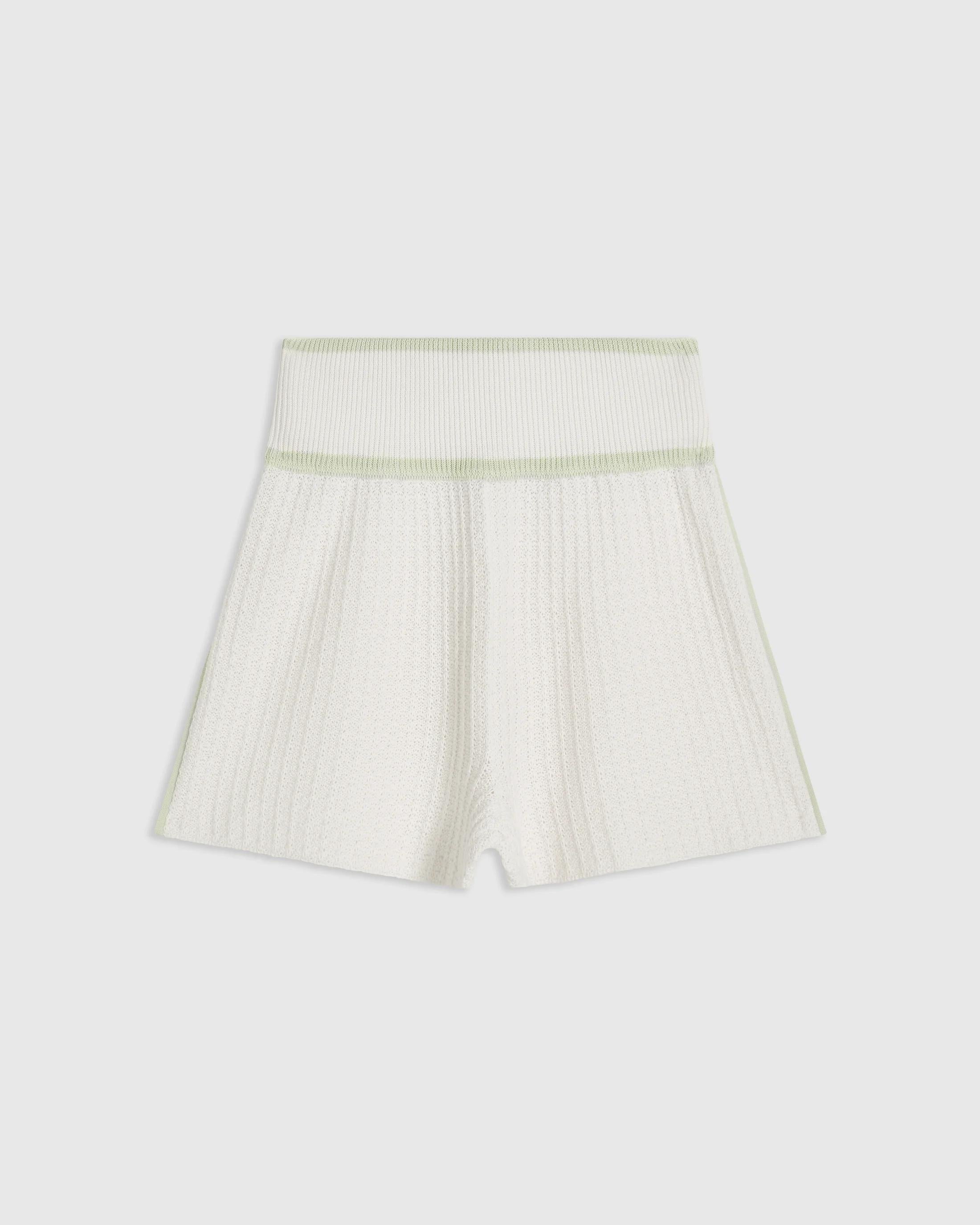 Textured Knit Shorts