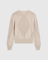 Silk Blend Pointelle Sweater