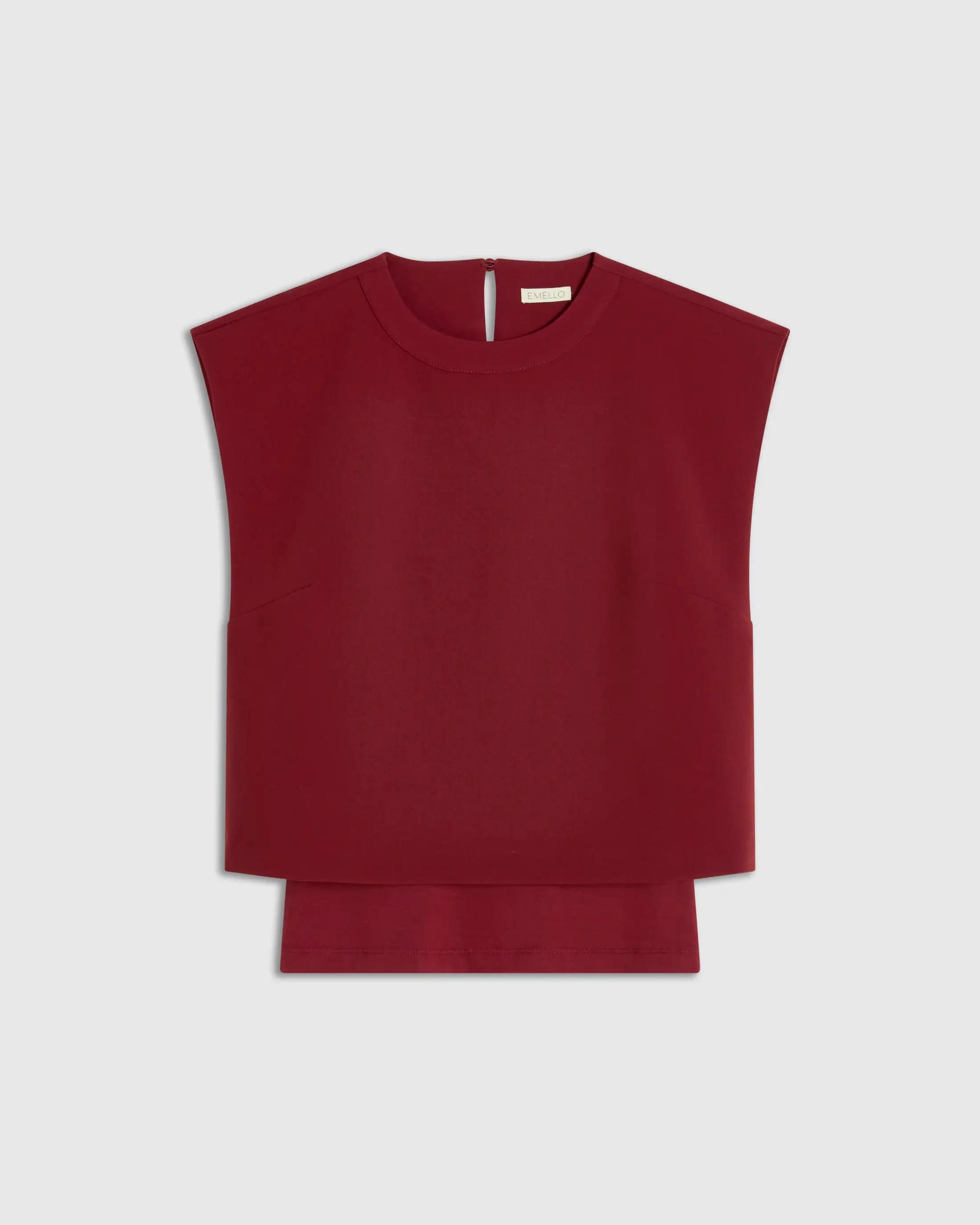 Structured Layered Vest